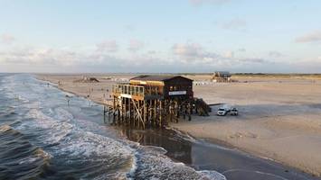 st. peter-ording: beliebte strandbar soll in neuen pfahlbau umziehen