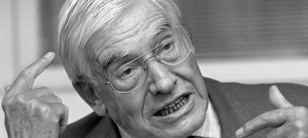 Ex-Postminister Schwarz-Schilling ist tot