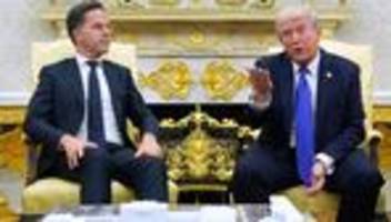 nato: trump will mit rutte über möglichen nato-austritt diskutieren