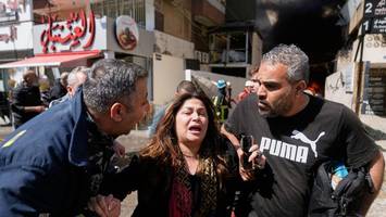 dutzende tote: israelischer großangriff sorgt für chaos im libanon