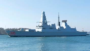 Die HMS Dragon wurde gerade erst gewartet – jetzt legt ein Wasserdefekt den Zerstörer lahm