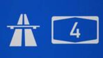 Autobahnsanierung: Fahrbahn der A4 wird östlich von Dresden erneuert