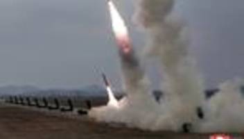 waffentests: nordkorea will raketen mit streumunition bestückt haben