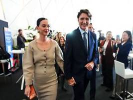 super bodenständig: justin trudeaus sohn schwärmt von katy perry