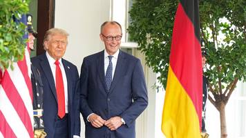 Merz behandelt den nervösen Trump wie ein rohes Ei