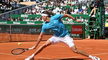 zverev trifft nach stotterstart auf starken belgier bergs