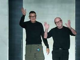 dolce&gabbana mit zwei dolces: stefano gabbana tritt von label-spitze zurück