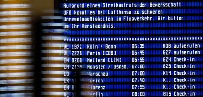 tarifstreit: kabinenpersonal legt lufthansa-betrieb lahm