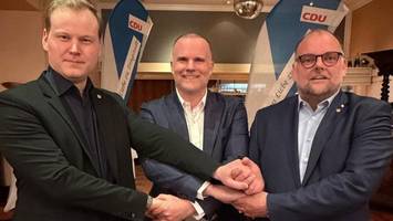 schlammschlacht abgewendet: cdu-streithähne führen „klärendes gespräch“