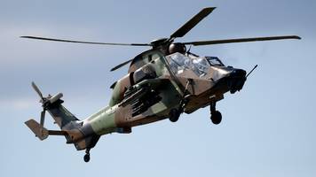 schon kurz nach ihrer ankunft schießen frankreichs super-helis irans shahed-drohnen ab