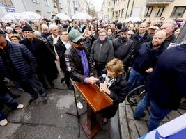 Solidaritätskundgebung in München: Bei dem Anschlag ist mehr kaputtgegangen als nur ein wenig Glas