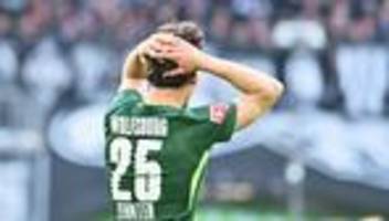 Fußball-Bundesliga: Wolfsburg wie ein Absteiger: Pleite gegen Frankfurt