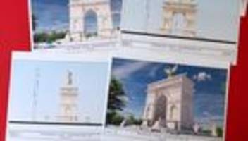 Washington: Donald Trump stellt Pläne für 76 Meter hohen Triumphbogen vor