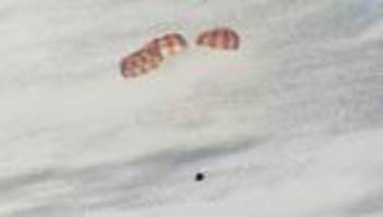 raumfahrt: crew der mondmission artemis 2 kehrt sicher zur erde zurück