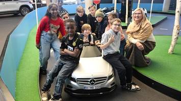 Fahrspaß und Regelkunde beim Ausflug in die Verkehrsschule