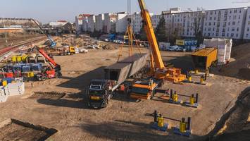 Wegen des langen Winters: Neubau der Westendbrücke könnte sich verzögern
