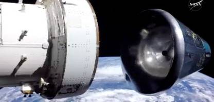 Ende der Artemis-2-Mission: Die Landung der »Orion« im Video