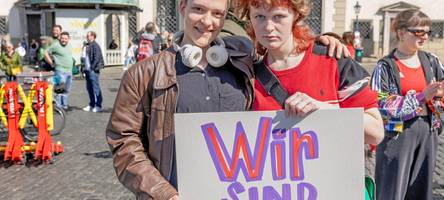 Demo gegen sexualisierte Gewalt in Augsburg