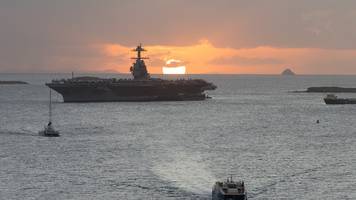 usa: zwei kriegsschiffe haben straße von hormus durchquert