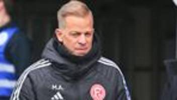 2. Fußball-Bundesliga: Medien: Fortuna Düsseldorf trennt sich von Trainer Anfang