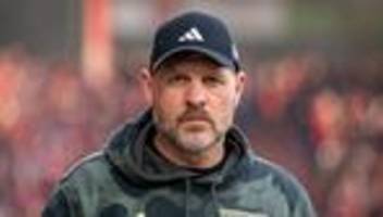 Fußballbundesliga: Union Berlin trennt sich von Trainer Steffen Baumgart