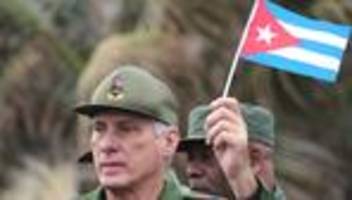 Kuba unter Druck: Kubas Präsident warnt USA vor militärischer Eskalation