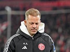 Horror-Wochenende ist komplett: Fortuna Düsseldorf wirft Trainer Anfang raus