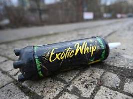 keine harmlose partydroge: minderjährige dürfen kein lachgas mehr kaufen