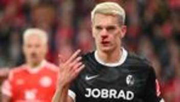 Fußball-Bundesliga: Ich darf nicht lachen: Ginters blutige Nase im Fokus