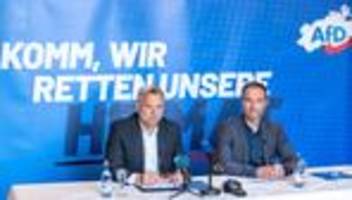 Landtagswahlkampf: AfD stellt 100-Tage-Regierungsprogramm vor