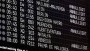 Streik an Flughäfen in NRW: Pilotenstreik: Flugausfälle in Düsseldorf und Köln/Bonn