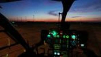 Üben für den Ernstfall: Bundespolizei übt Hubschrauberflüge bei Dunkelheit