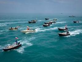 blockade der straße von hormus: trump: irans schnellboote werden bei annäherung sofort eliminiert