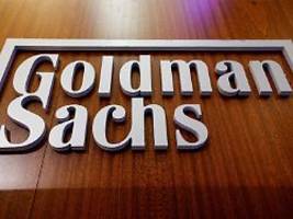 leichte eintrübung: goldman sachs meldet gewinnplus - anleger finden den haken
