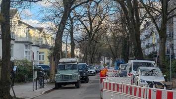 „schikane“ an der wrangelstraße? dauerbaustelle wird zur belastungsprobe