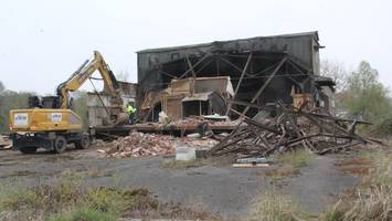 soulkitchen-halle: morgens um sieben begann der abriss der kultstätte