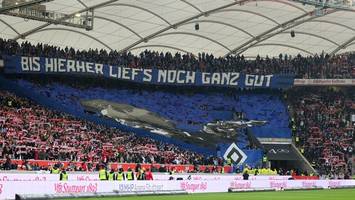 HSV-Ultras drohen mit Revolver: Was hinter dieser Choreo steckte