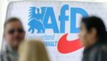 Extremismus: AfD in Sachsen-Anhalt laut Regierung besonders geschlossen