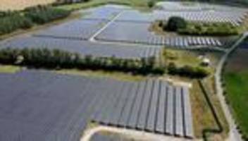 Solar: Solarparks künftig nur noch auf mageren Böden