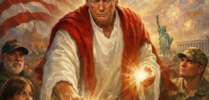USA: Donald Trump inszeniert sich per KI als Jesus und rudert zurück
