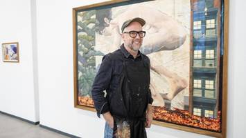 mit pornobildchen: warum ein bekannter dänischer künstler lieber in hamburg malt