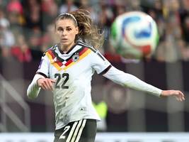 dfb-frauen in der wm-qualifikation: vorlage jule brand, tor!