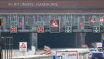 Bauarbeiten: Elbtunnel und A7 am Wochenende voll gesperrt