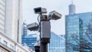 Mehrere neue Kameras: Anlage zur Videoüberwachung auf der Frankfurter Zeil
