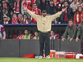 nach krimi gegen real madrid: bayern-trainer kompany ist im champions-league-halbfinale gesperrt