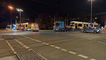 Berlins Polizei passt auf: Wie ein Tram-Transport zur Herausforderung wurde