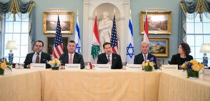 israel und libanon: erste direkte gespräche in washington - das video