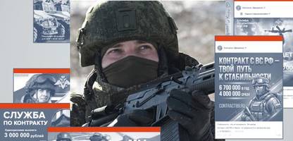 russland - rekrutierung neuer soldaten: für vier millionen rubel in den krieg