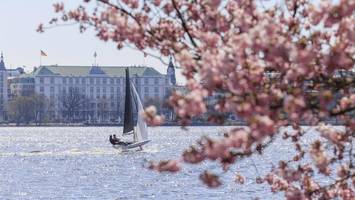 frühlingshafte temperaturen in hamburg – nur der sonntag wird ungemütlich