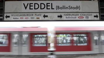s-bahn-verkehr nach unfall zwischen wilhelmsburg und hammerbrook unterbrochen